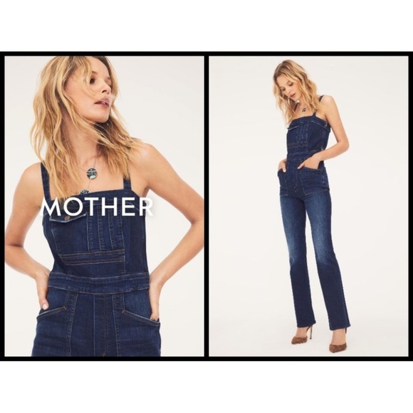 MOTHER The Pocket Hustler Overall Up Your Alley BRAND NEW WITHOUT TAGS Sz 31 - Picture 5 of 15